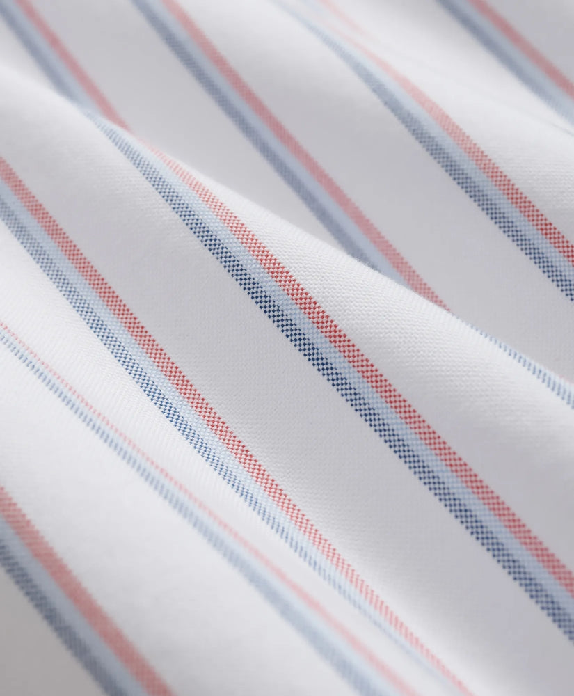 Friday Shirt, Oxford Ribbon Stripe | Brooks Brothers on sale