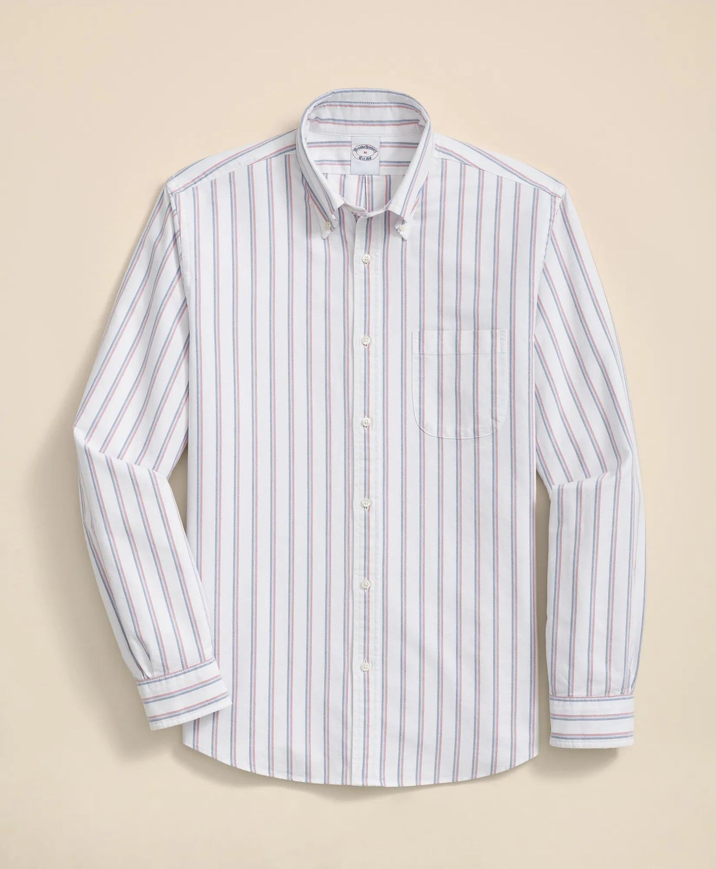 Friday Shirt, Oxford Ribbon Stripe | Brooks Brothers on sale