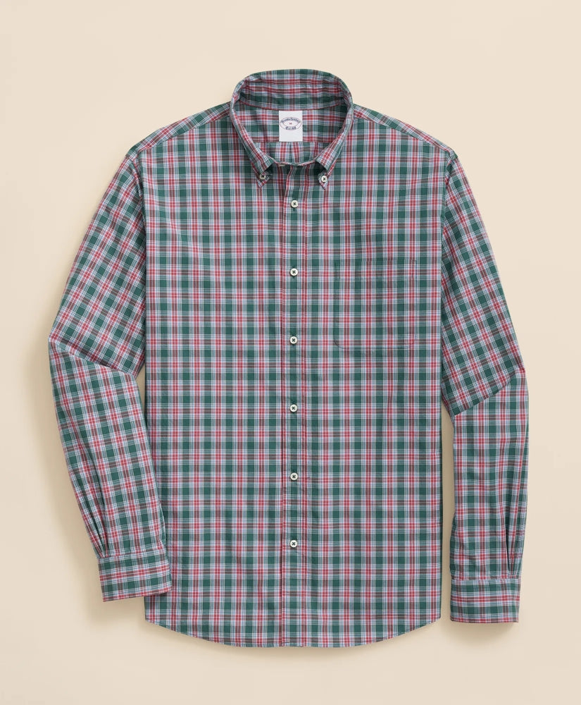Friday Shirt, Poplin Stewart Tartan | Brooks Brothers cheap - US 9310