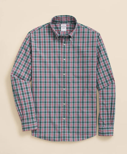 Friday Shirt, Poplin Stewart Tartan | Brooks Brothers cheap - US 9310