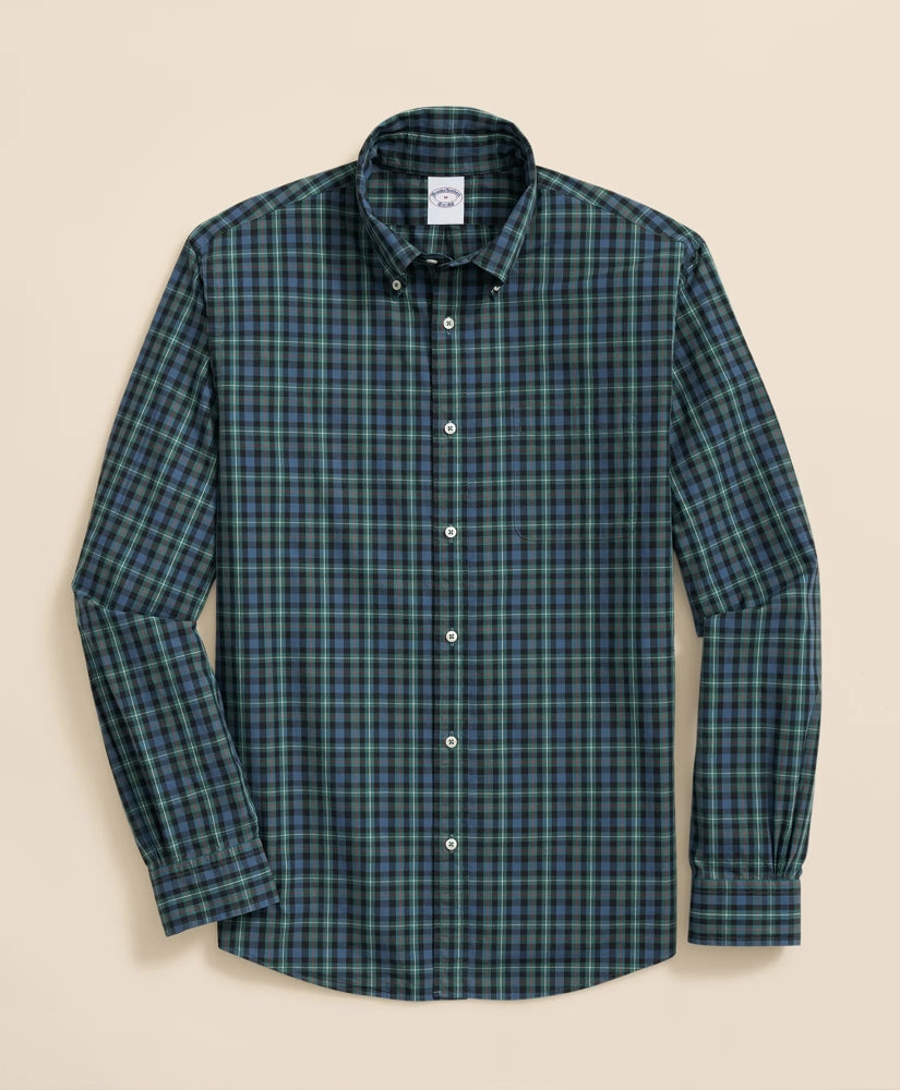 Friday Shirt, Poplin Stewart Tartan | Brooks Brothers cheap - US 9310