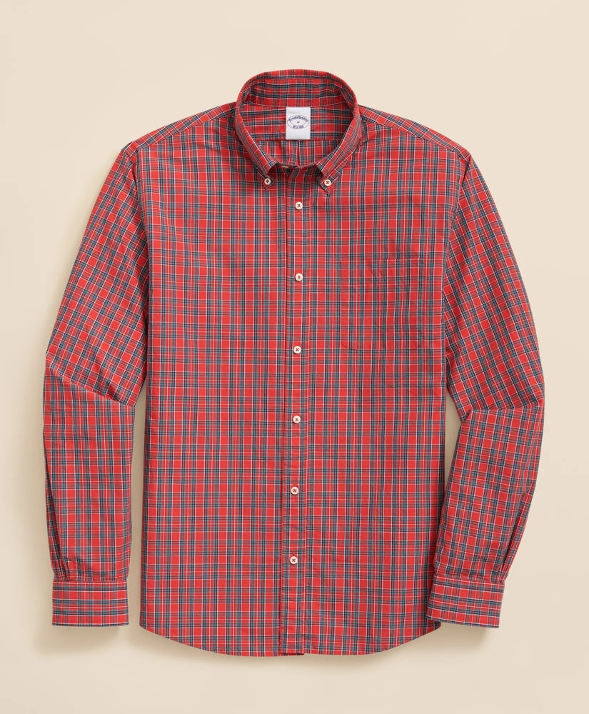 Friday Shirt, Poplin Stewart Tartan | Brooks Brothers cheap - US 9310