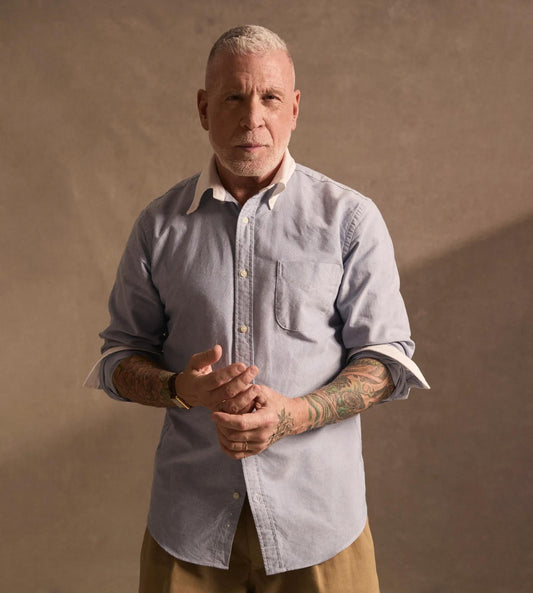 Friday Shirt, Oxford with White Collar | Brooks Brothers online shop