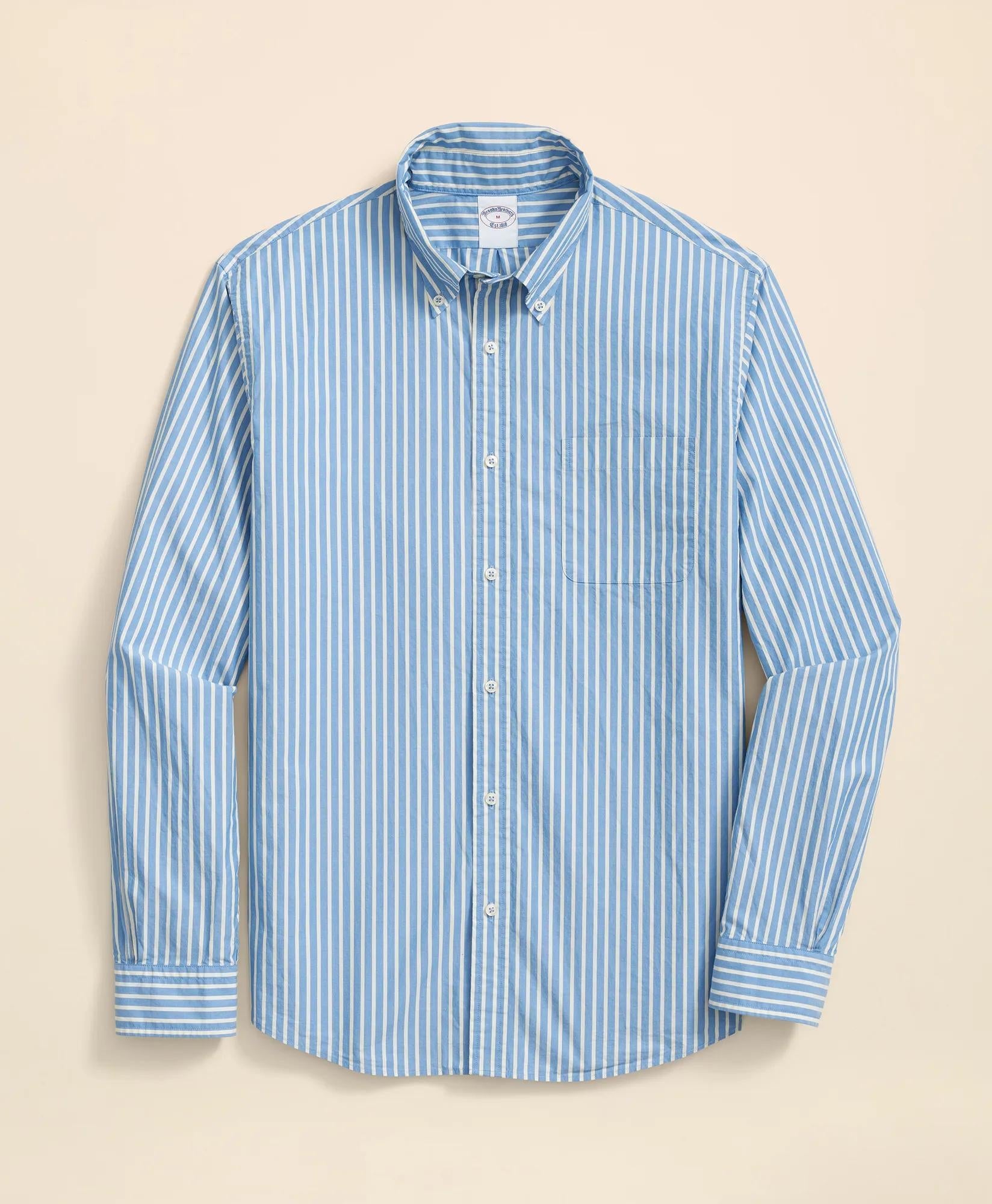 Friday Shirt, Poplin Bengal Stripe | Brooks Brothers online