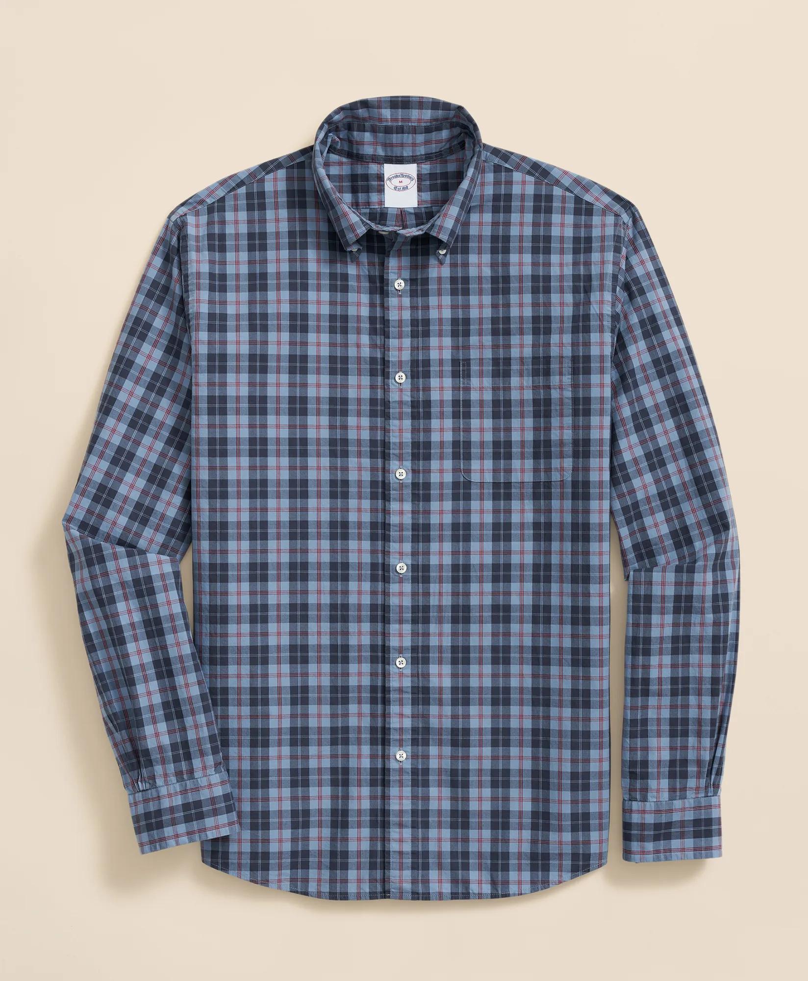 Friday Shirt, Poplin Plaid | Brooks Brothers for sale