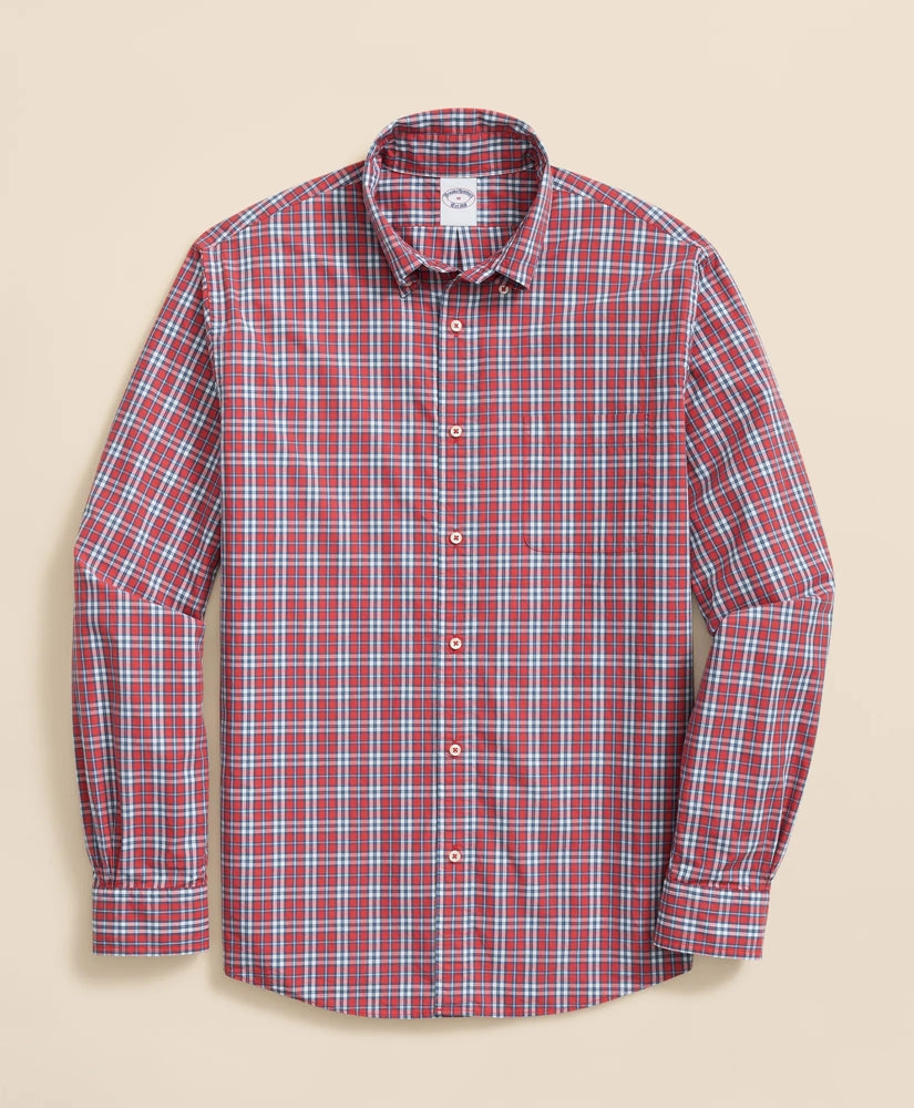 Friday Shirt, Poplin Plaid | Brooks Brothers for sale - US 5174