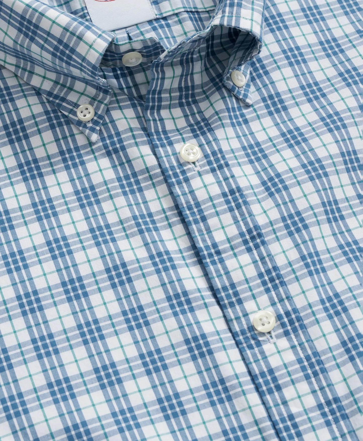 Friday Shirt, Poplin Short-Sleeve Grid Checks | Brooks Brothers online shop