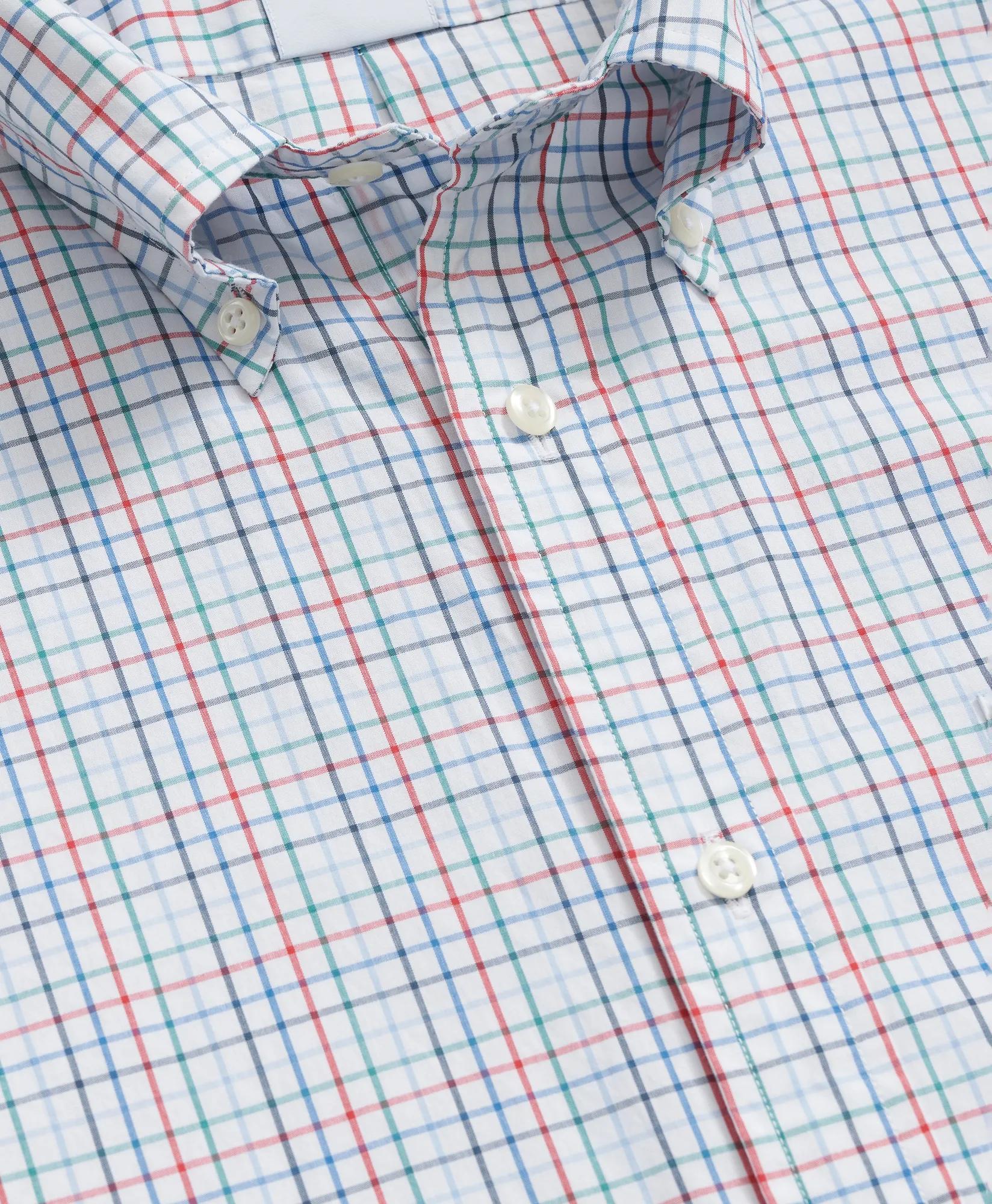 Friday Shirt, Poplin Short-Sleeve Tattersall | Brooks Brothers cheap