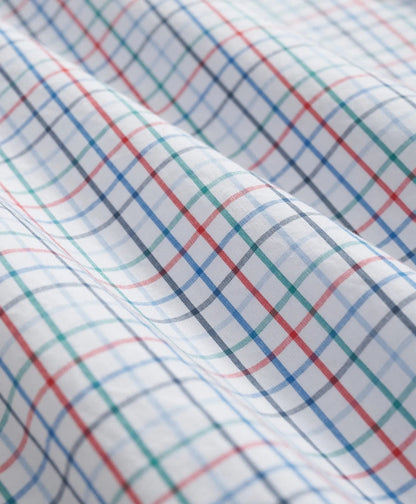 Friday Shirt, Poplin Short-Sleeve Tattersall | Brooks Brothers cheap