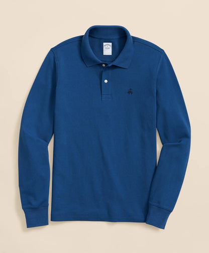 Golden Fleece® Stretch Supima® Long-Sleeve Polo Shirt | Brooks Brothers sale - US 9341