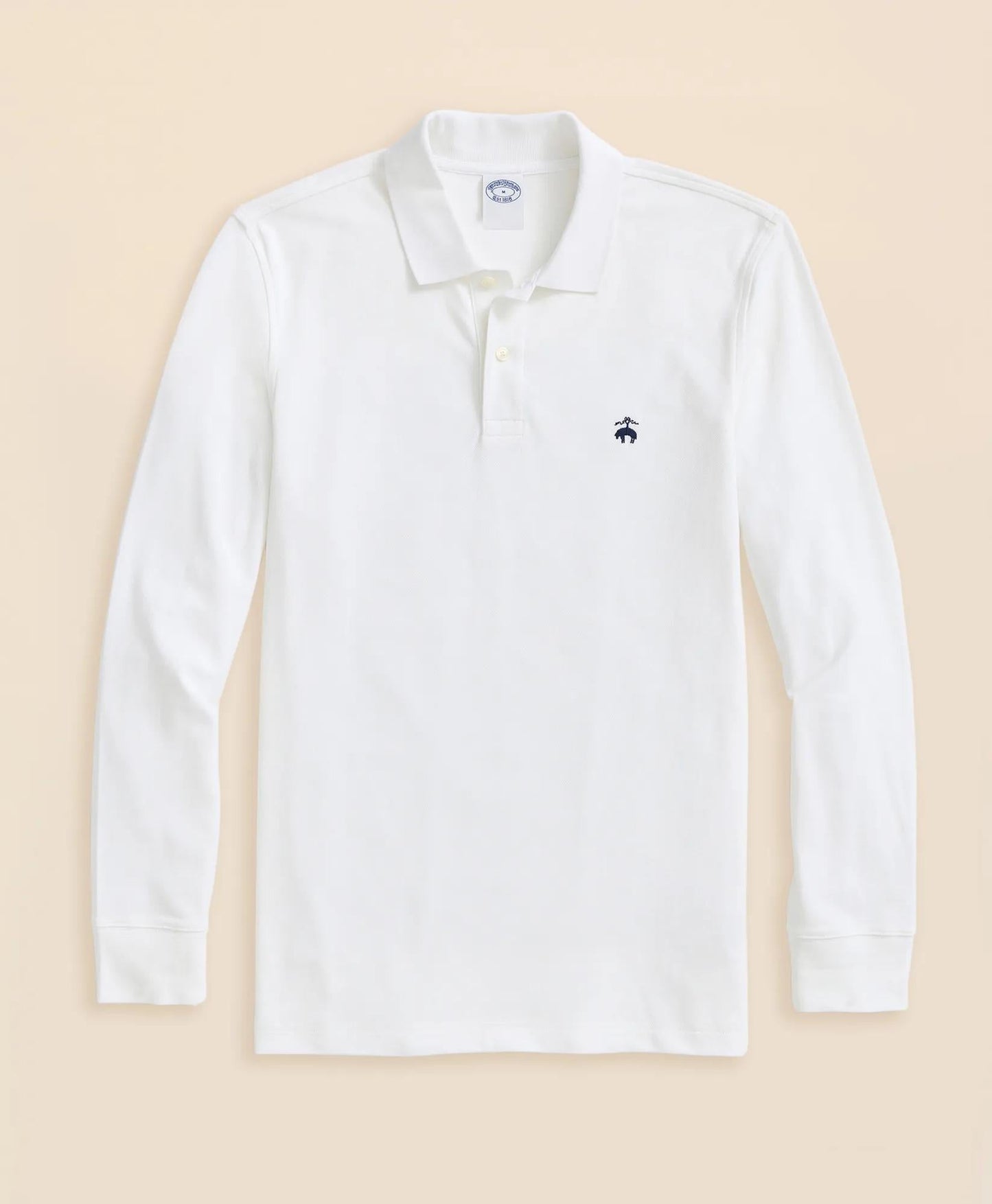 Golden Fleece® Stretch Supima® Long-Sleeve Polo Shirt | Brooks Brothers cheap