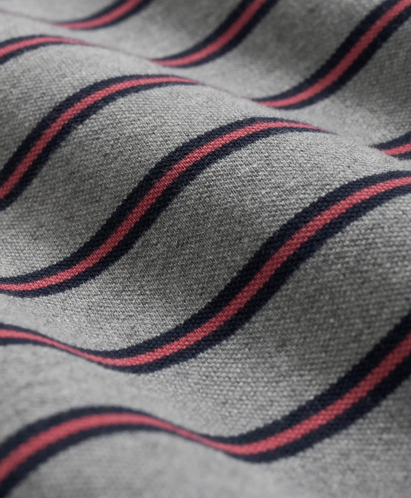 Golden Fleece® Stretch Supima® Long-Sleeve Striped Polo Shirt | Brooks Brothers online shop