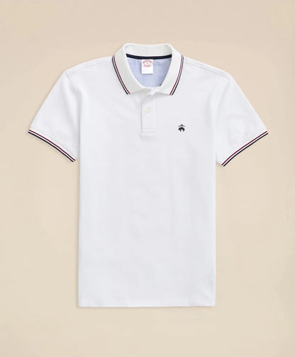 Golden Fleece® Supima® Tipped Polo Shirt | Brooks Brothers on sale