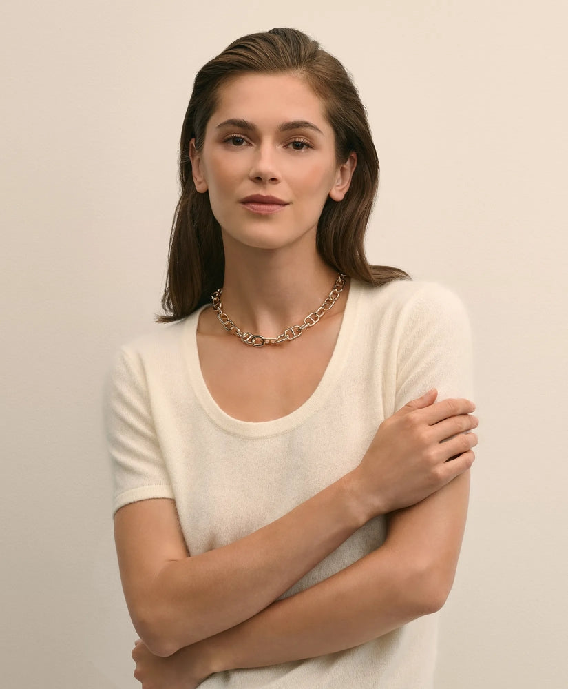 Gold-Toned Mariner Link Necklace | Brooks Brothers cheap