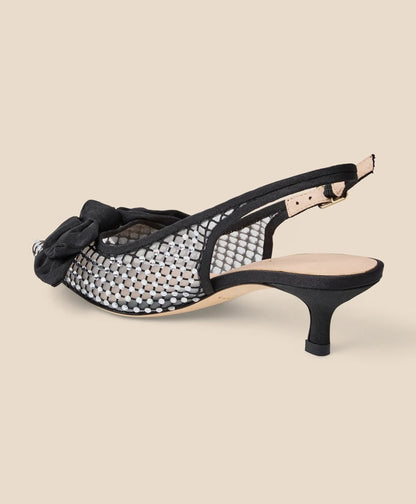 Jack Rogers Debra Jeweled Kitten Heel Slingbacks | Brooks Brothers discount