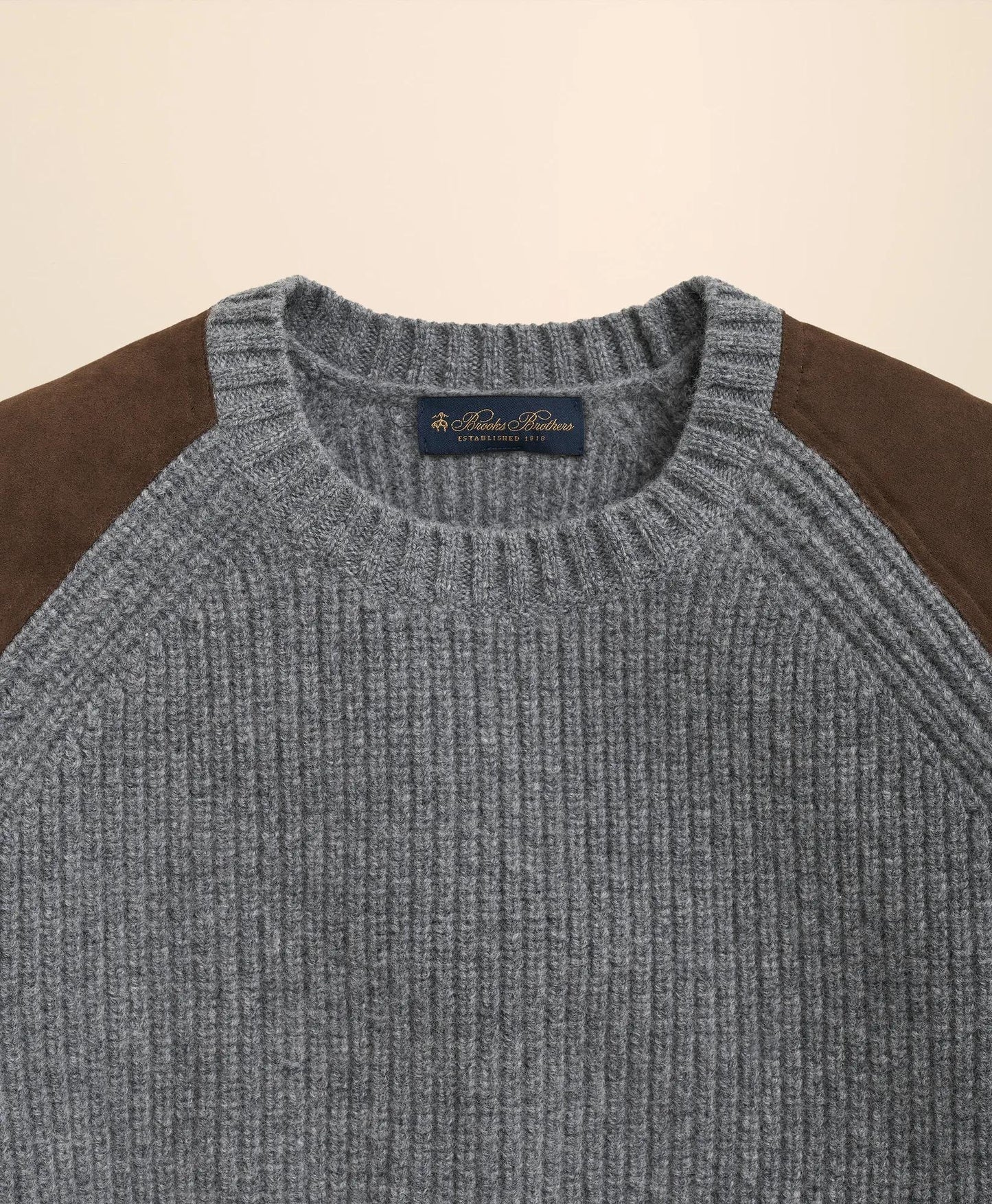 Lambswool Military Sweater | Brooks Brothers discount