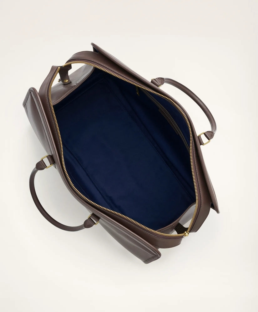 Leather Duffle Bag | Brooks Brothers online shop