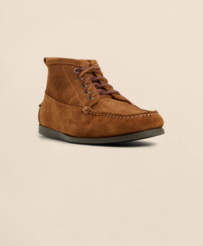 Leather Lace-Up Chukka Boots | Brooks Brothers online