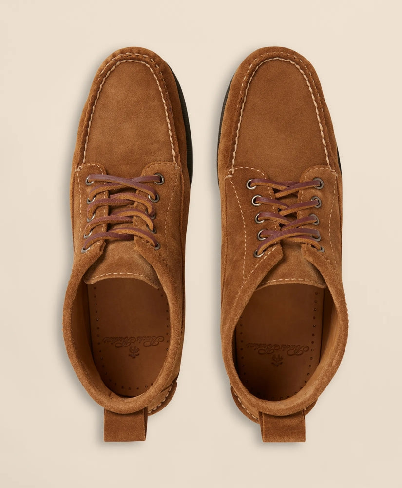 Leather Lace-Up Chukka Boots | Brooks Brothers online