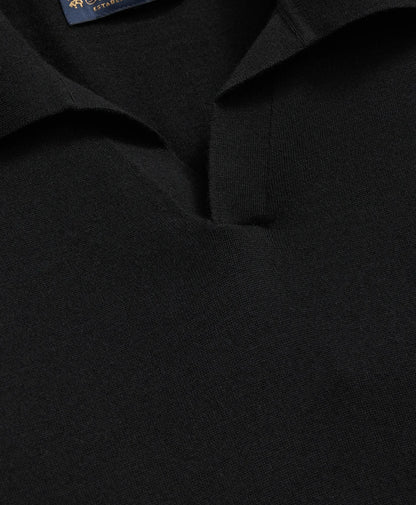 Lightweight Luxe All-Season Sweater, Johnny Collar | Brooks Brothers online