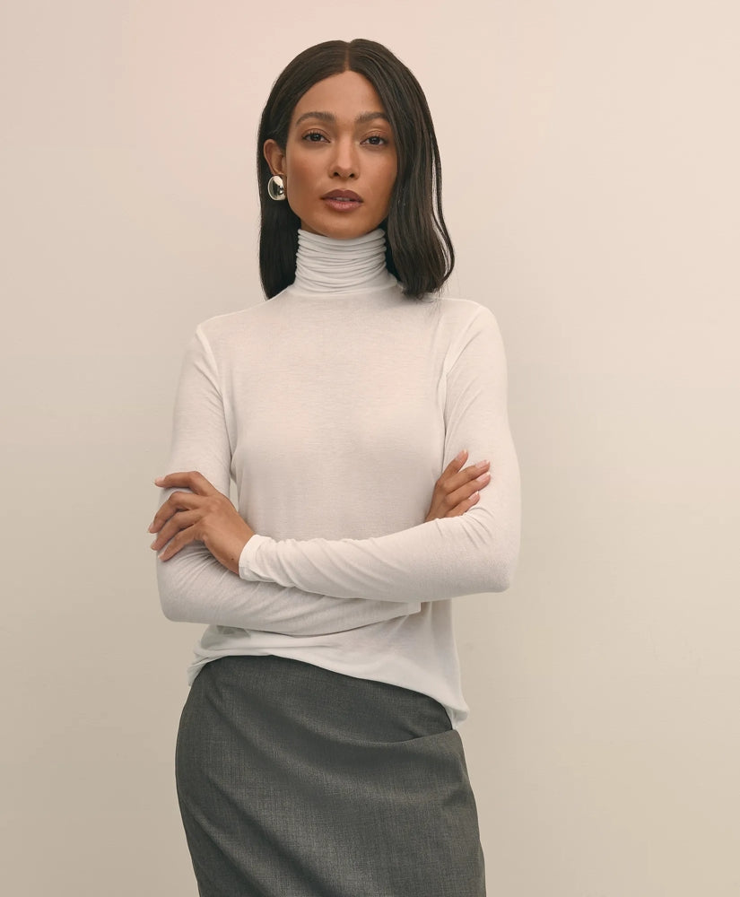 Lightweight Modal Cashmere Turtleneck | Brooks Brothers online shop - US 1064