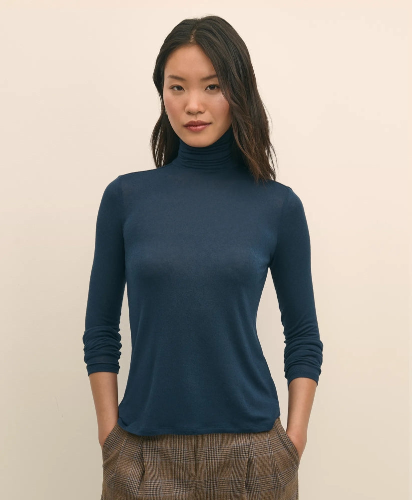 Lightweight Modal Cashmere Turtleneck | Brooks Brothers online shop - US 1064