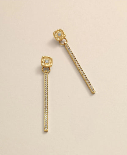 Loni Paul Crystal Bar Earrings in 14K Plated Gold | Brooks Brothers cheap