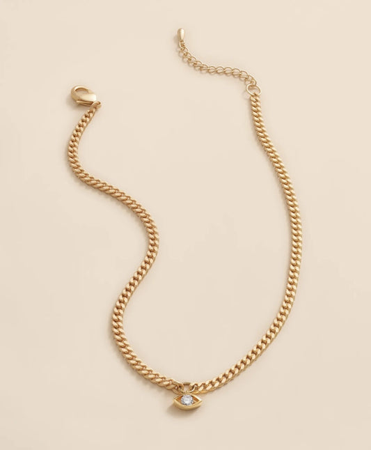 Loni Paul Crystal Evil Eye Necklace | Brooks Brothers sale