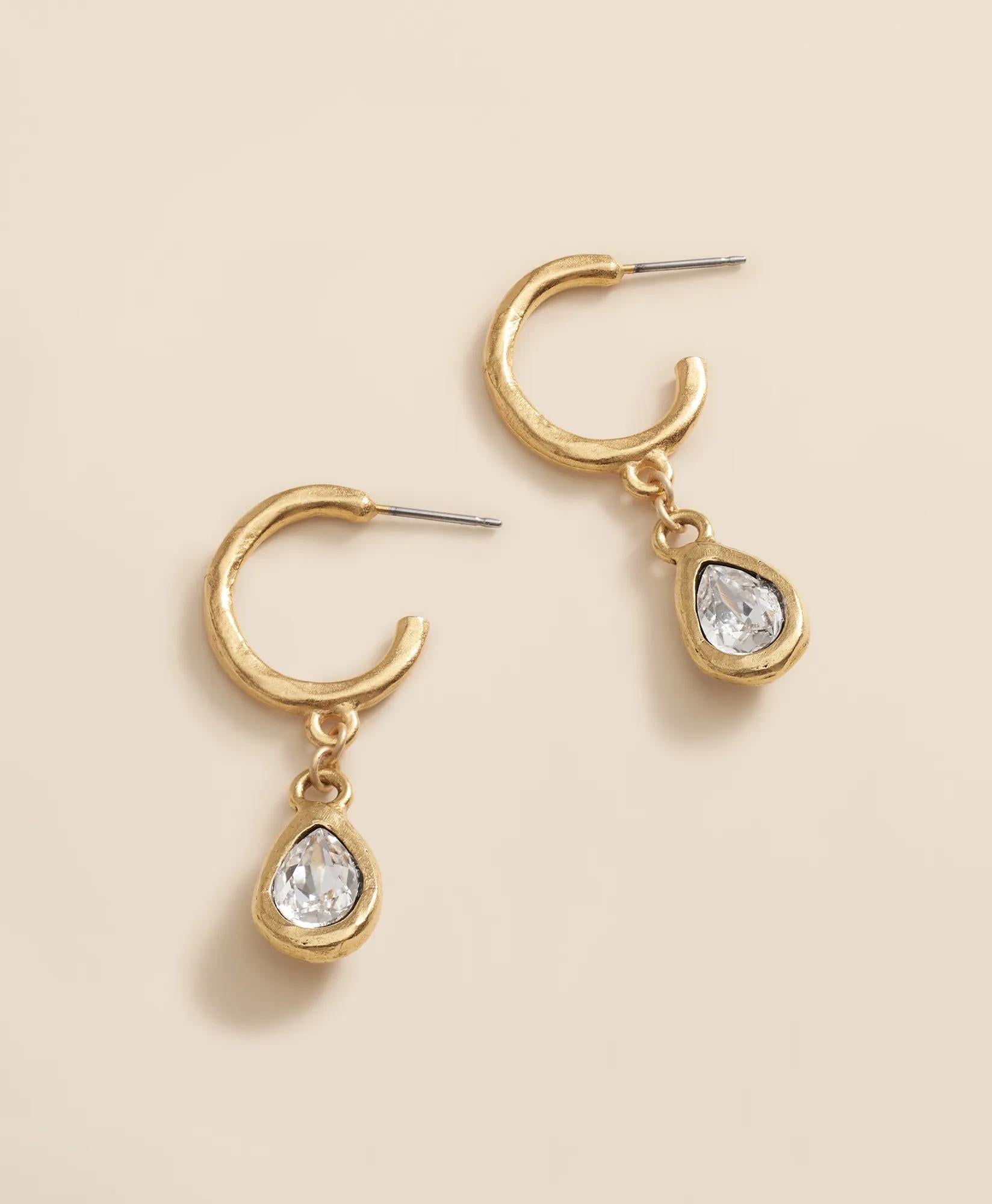 Loni Paul Crystal Teardrop Earrings | Brooks Brothers cheap