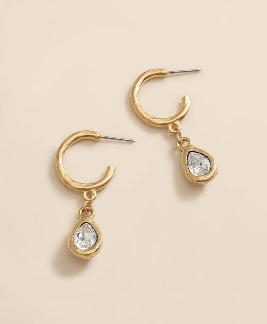 Loni Paul Crystal Teardrop Earrings | Brooks Brothers cheap