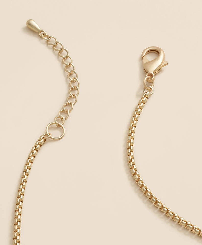 Loni Paul Labradorite Baguette Short Necklace in 14K Plated Gold | Brooks Brothers discount