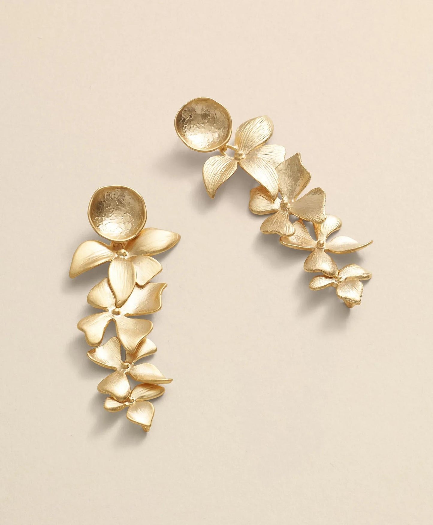Loni Paul Orchid Earrings in 14K Plated Gold | Brooks Brothers online shop