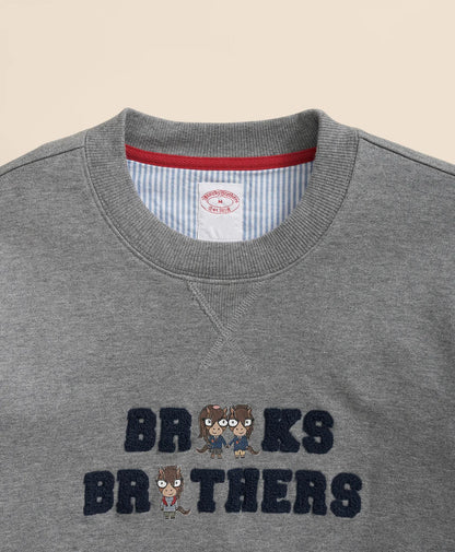 Men's Lunar New Year French Terry Sweatshirt | Brooks Brothers cheap