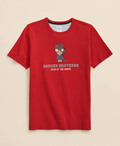 Men's Lunar New Year Graphic T-Shirt | Brooks Brothers on sale