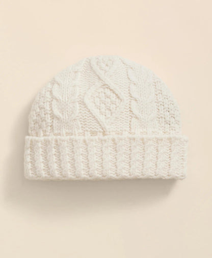 Merino Wool Aran Knit Hat | Brooks Brothers for sale