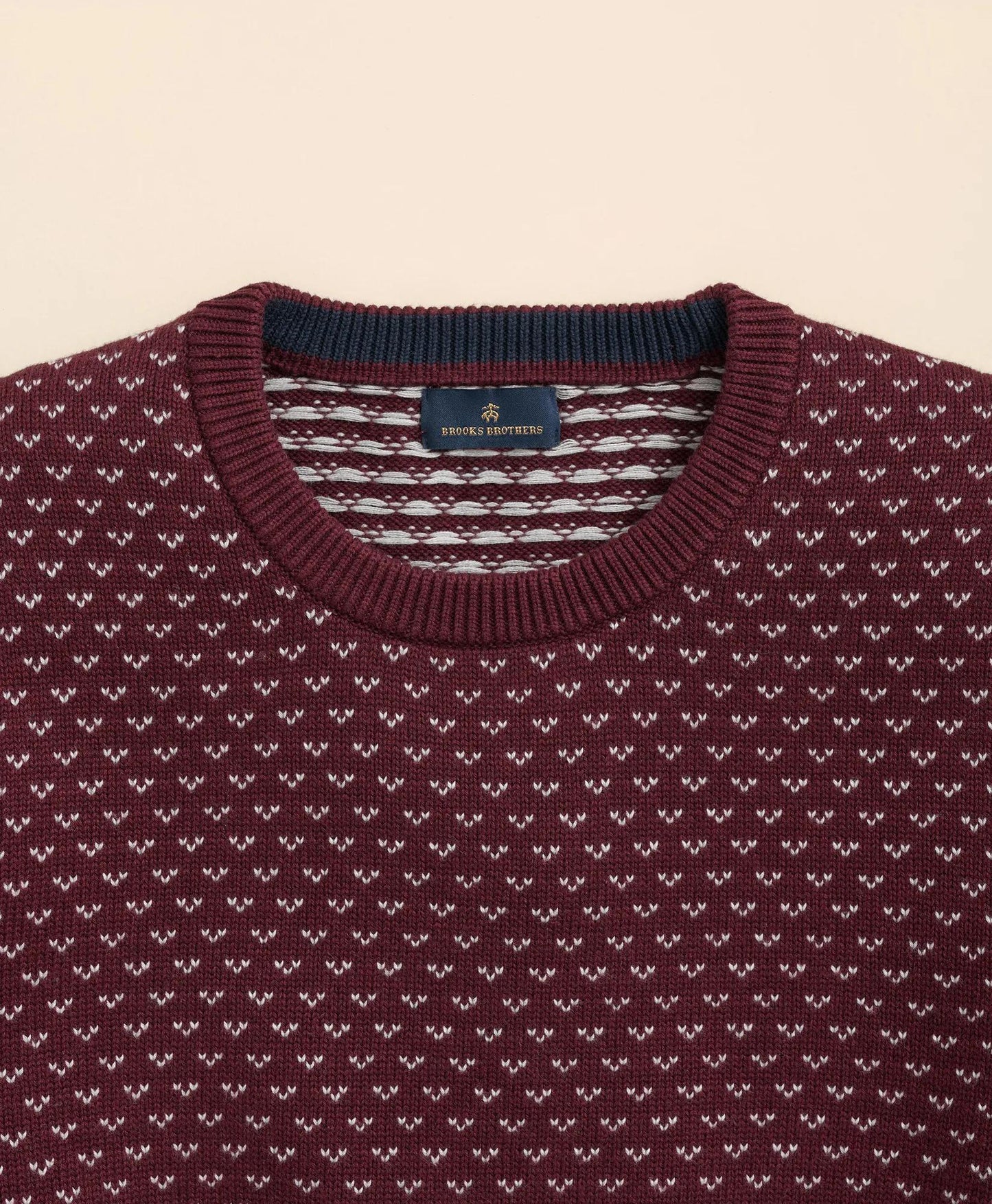 Cotton Dot Sweater | Brooks Brothers sale