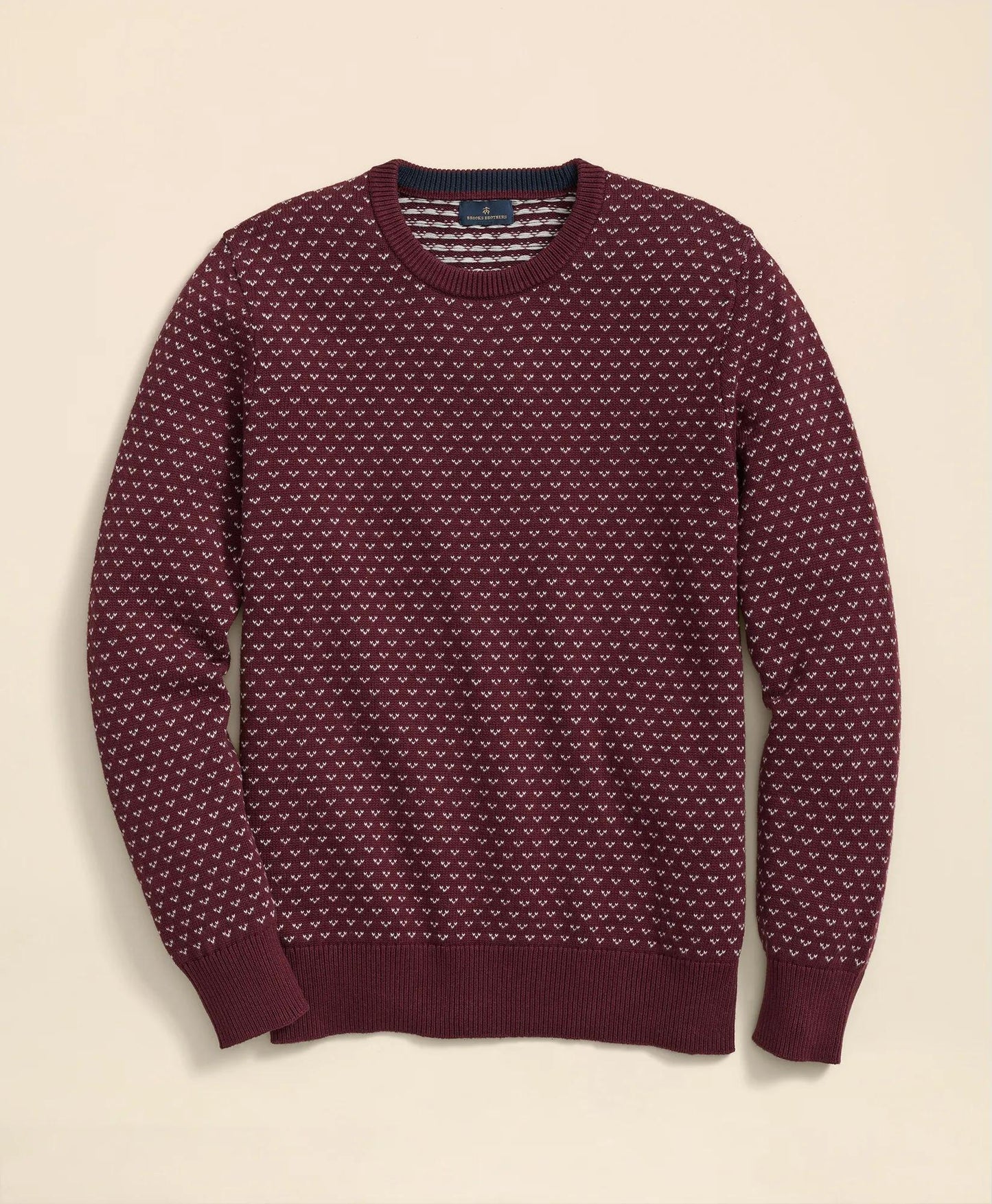 Cotton Dot Sweater | Brooks Brothers sale