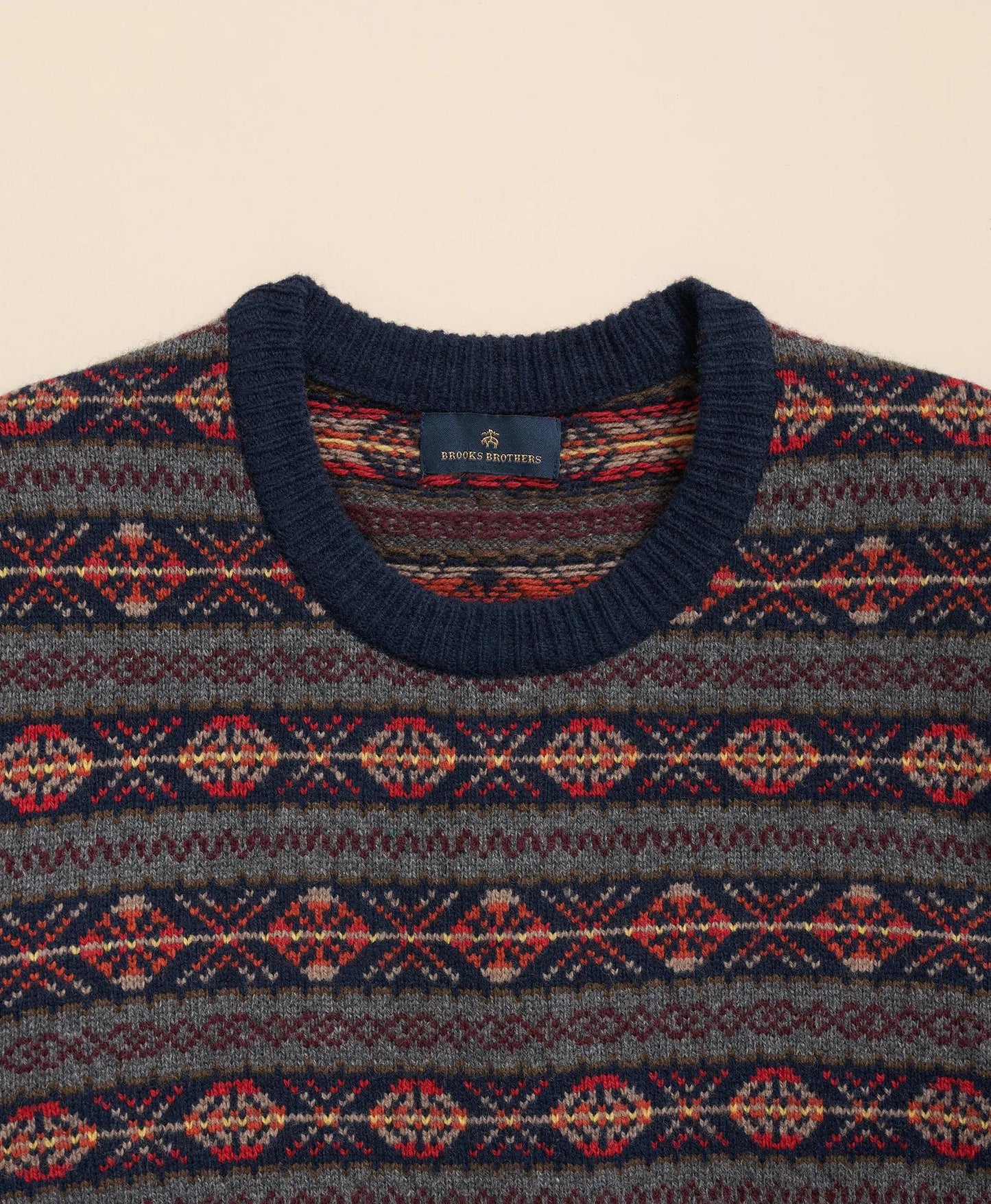 Merino-Wool Blend Heritage Fair Isle Sweater | Brooks Brothers sale