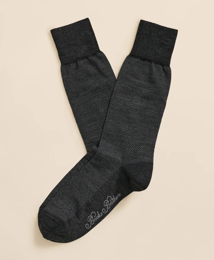 Merino-Wool-Blend Mini Dot Socks | Brooks Brothers for sale - US 3334