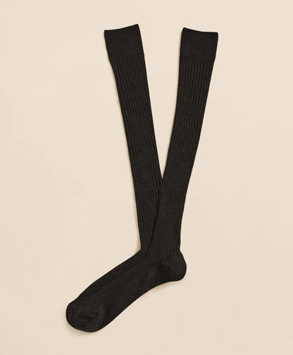 Merino Wool Blend Over-the-Calf Ribbed Socks | Brooks Brothers sale - US 3233