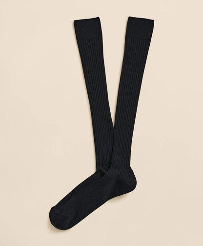Merino Wool Blend Over-the-Calf Ribbed Socks | Brooks Brothers sale - US 3233