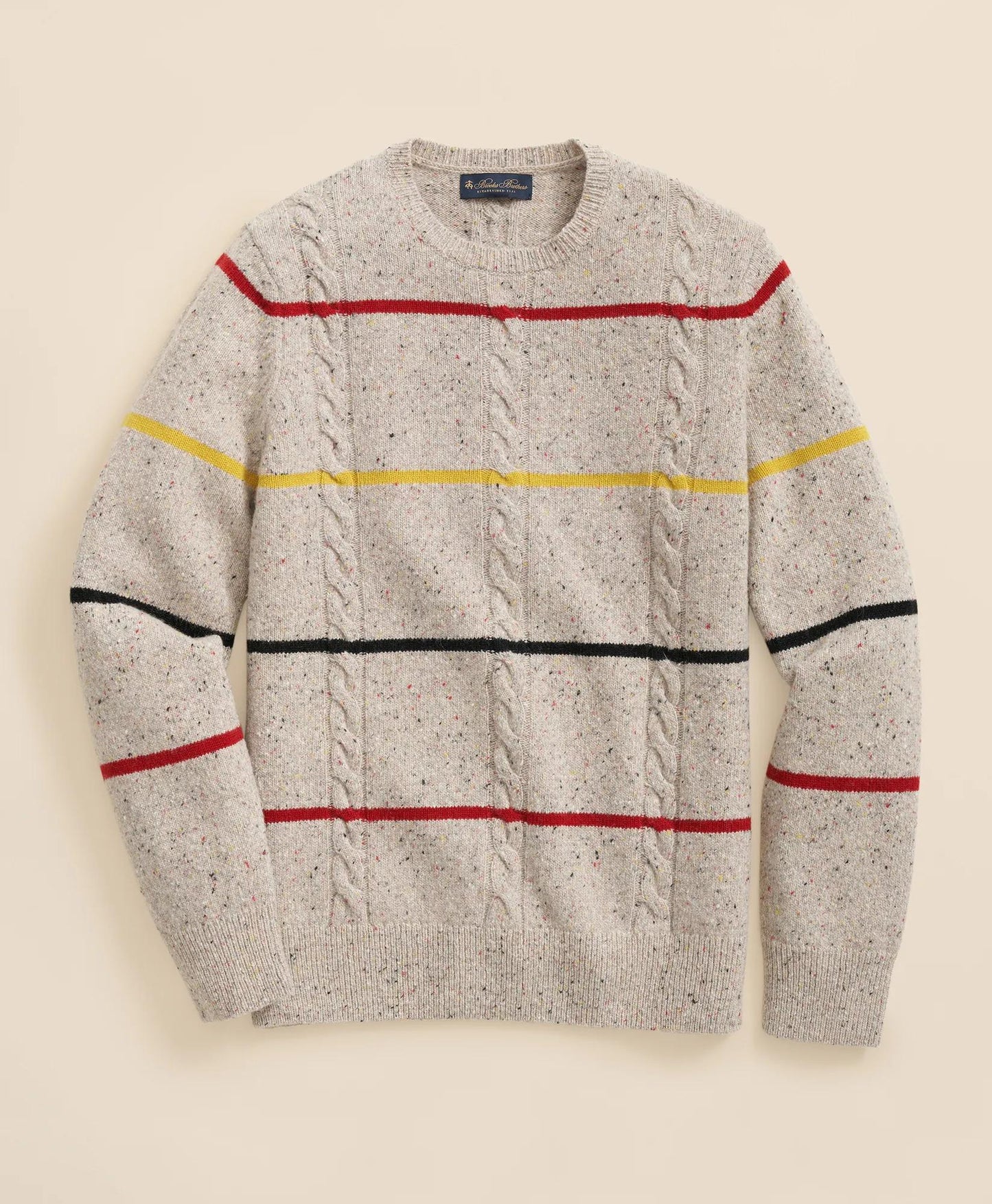 Merino Wool Donegal Stripe Sweater | Brooks Brothers cheap