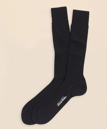 Merino Wool Ribbed Crew Socks | Brooks Brothers discount - US 9505
