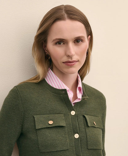 Merino Wool Sweater Jacket | Brooks Brothers online