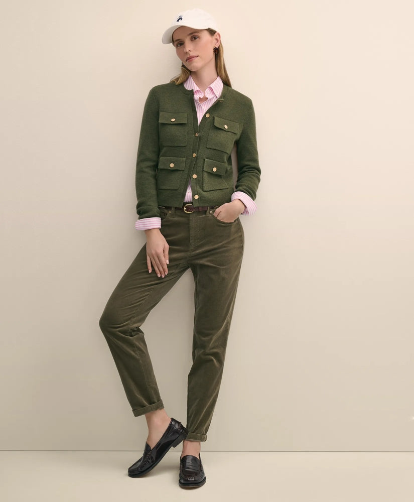 Merino Wool Sweater Jacket | Brooks Brothers online