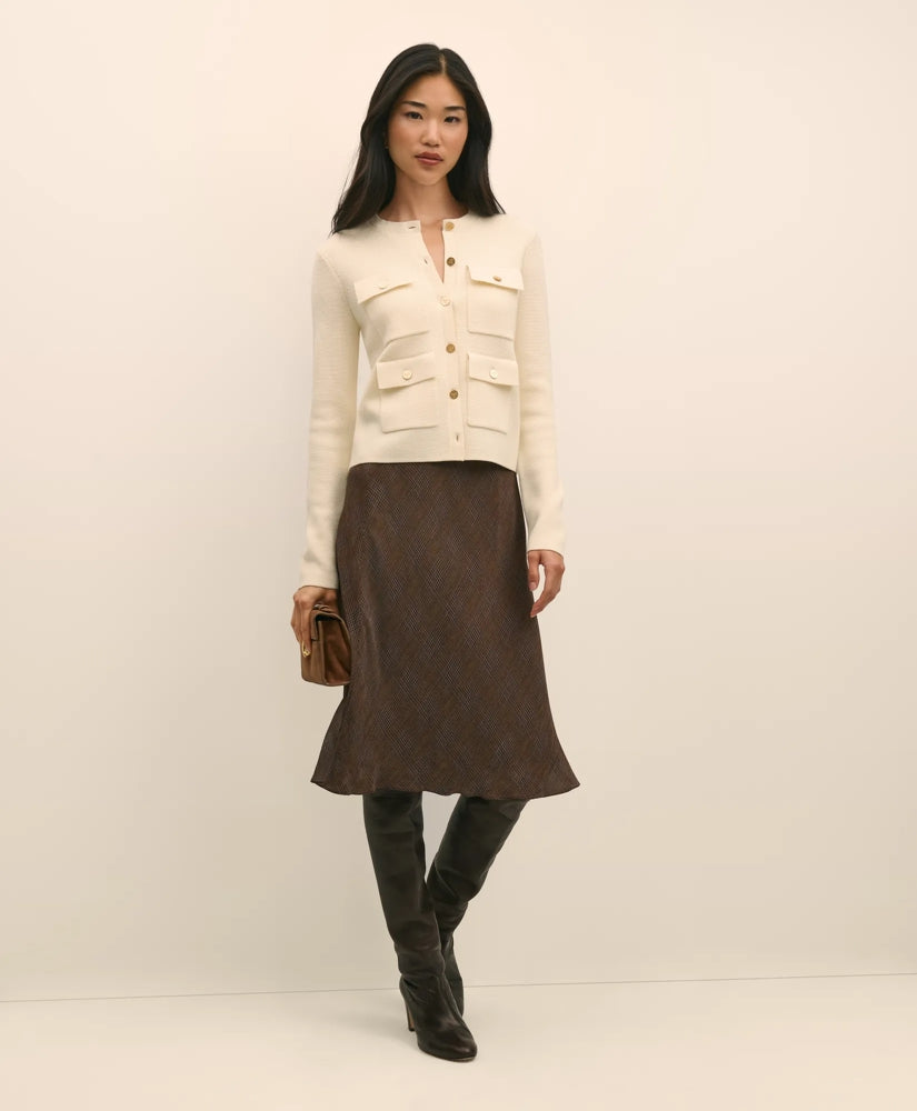Merino Wool Sweater Jacket | Brooks Brothers for sale