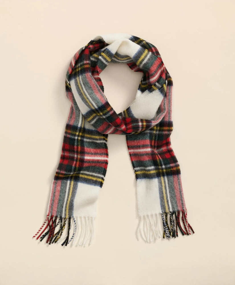 Merino Wool Tartan Scarf | Brooks Brothers online shop - US 8399