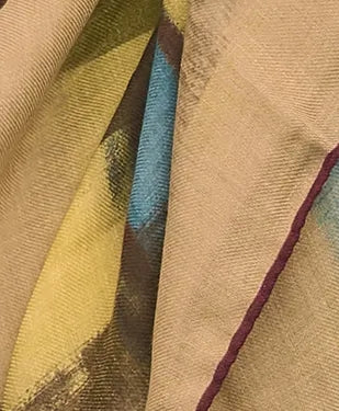 Modal Cashmere Plaid Brush Stroke Scarf | Brooks Brothers for sale