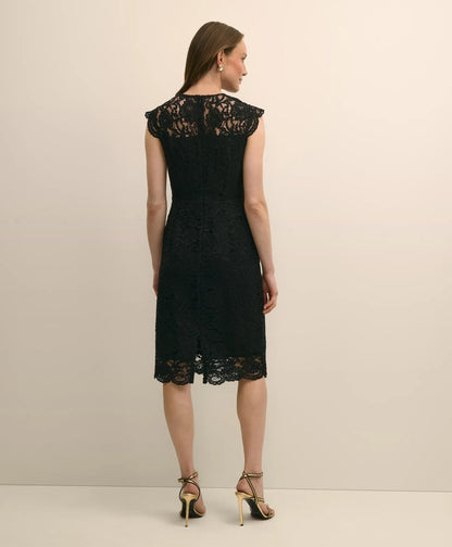 Cotton-Viscose Lace Dress | Brooks Brothers for sale