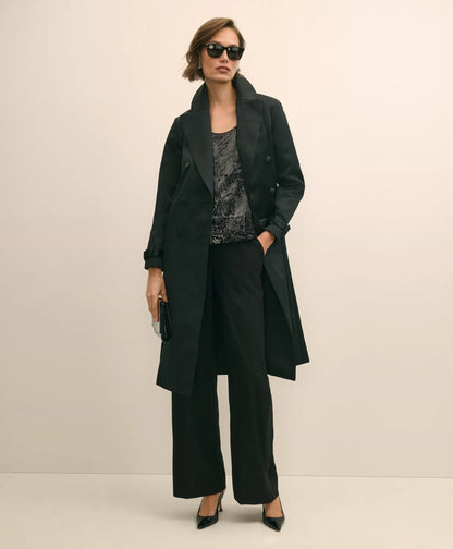 Taffeta Belted Trench Coat | Brooks Brothers for sale